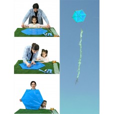 UÇURTMA YAPIM SETİ - NAYLON ALTIGEN AHŞAP ÇITALI